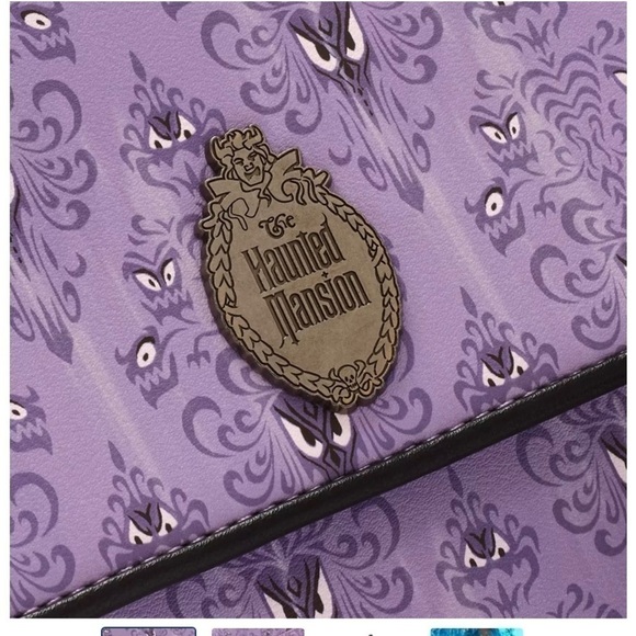 The Haunted Mansion Loungefly Crossbody Bag - Picture 6 of 8